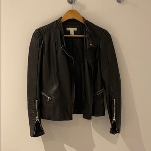 H&M leather jacket